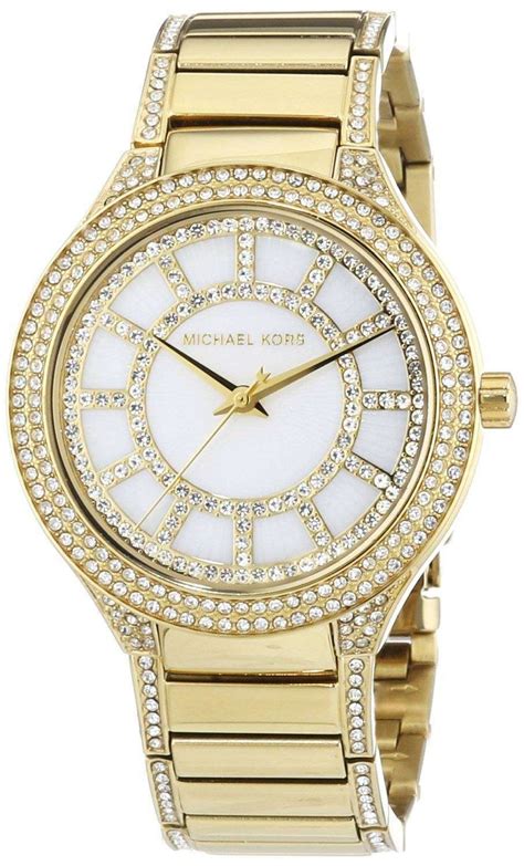 michael kors crystal watch gold women& 39|black and gold female watch.